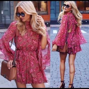 Size 2 Zimmerman karmic flare jumpsuit